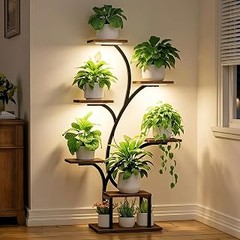 Guía para instalar una estantería de esquina para plantas de interior