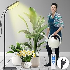 ¿Cuál es la mejor luz de cultivo para semilleros en interior?