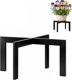 soportes metálicos para macetas de interior