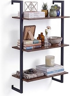 Inspírate: Decoración con estanterías de estilo industrial para tus plantas