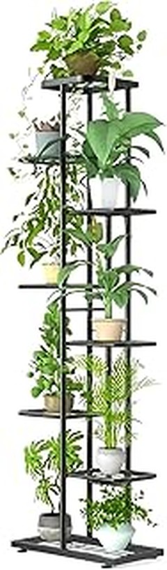 estanterías con ruedas para mover plantas en casa