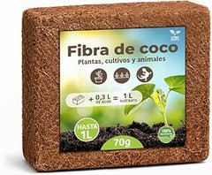 sustratos con fibra de coco para interior