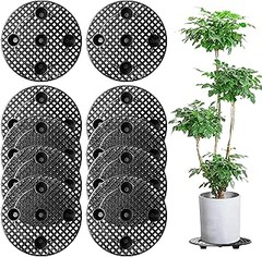 cubremacetas redondos para plantas de interior