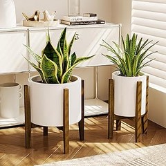 soportes de estilo nórdico para macetas