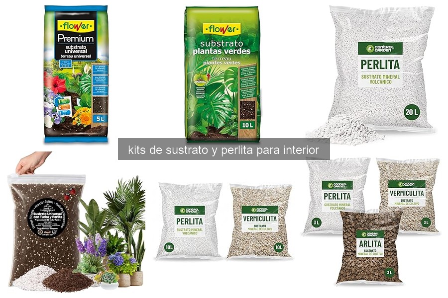 Cómo elegir el mejor kit de sustrato y perlita para plantas