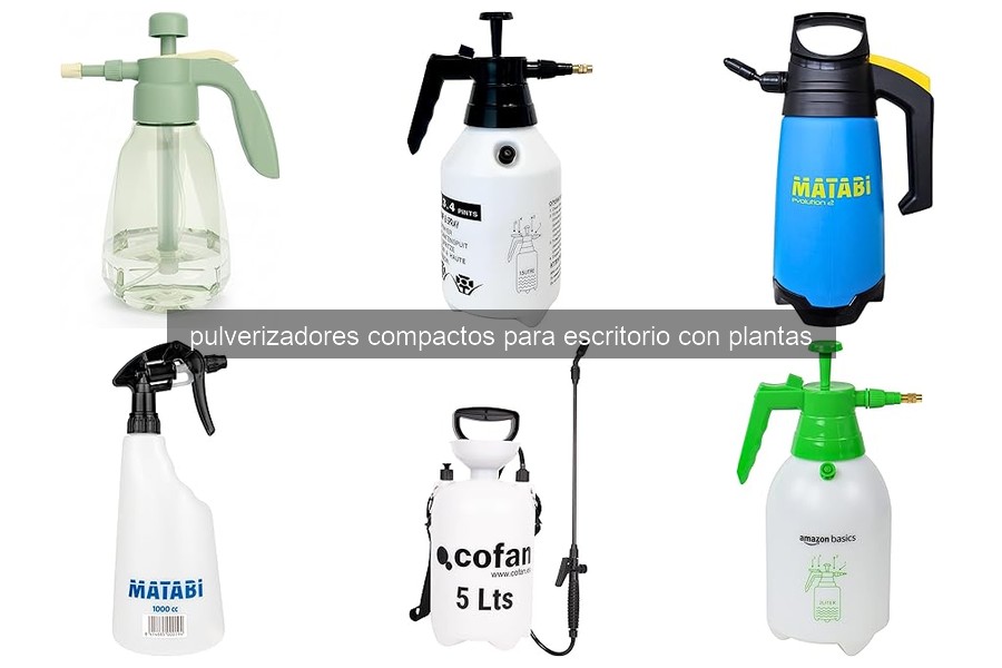 Cómo elegir el mejor pulverizador compacto para escritorio