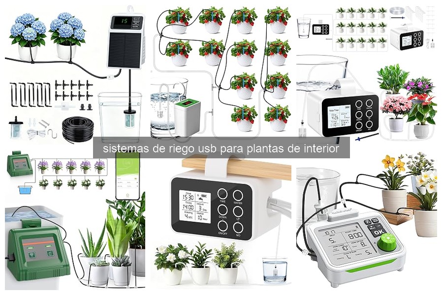 Cómo elegir el mejor sistema de riego USB para plantas de interior