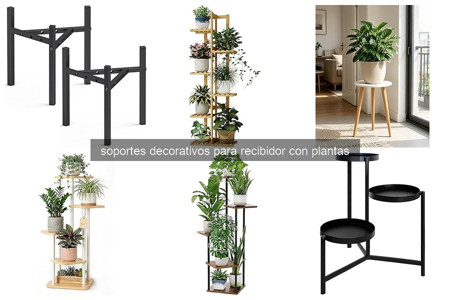 Cómo elegir el soporte decorativo ideal para plantas en el recibidor
