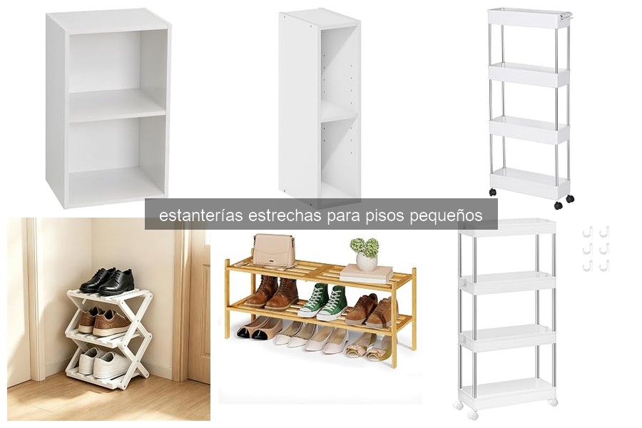 Cómo elegir la estantería estrecha ideal para espacios pequeños