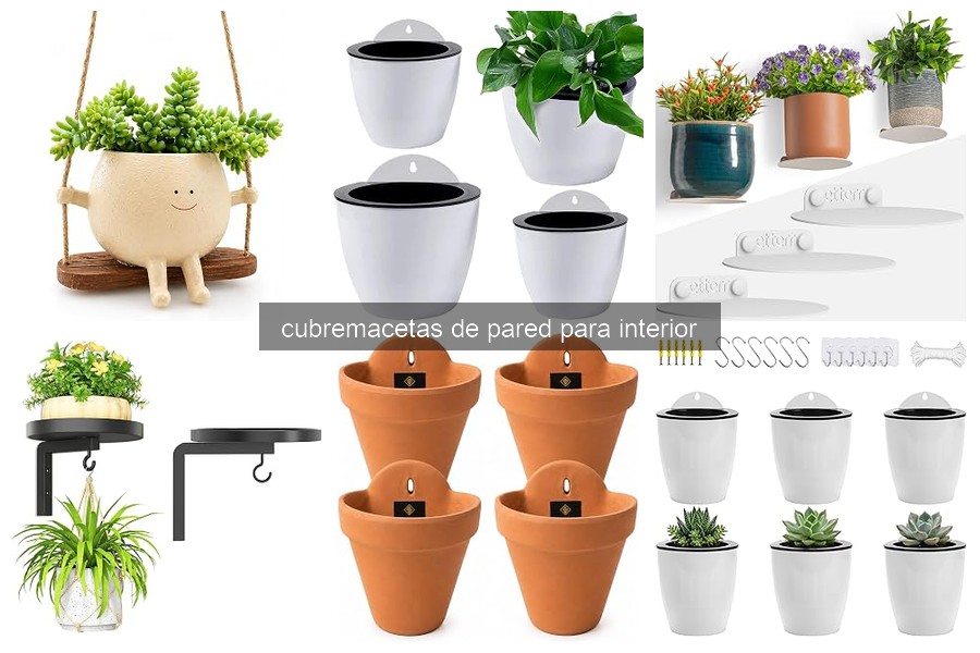 Cómo instalar cubremacetas de pared de forma segura