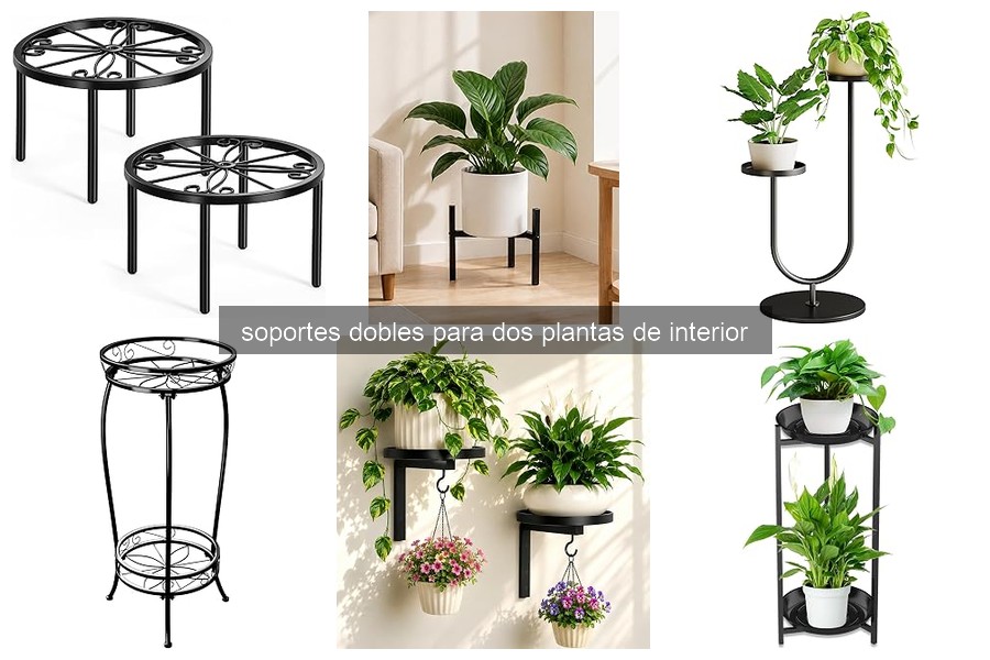 Cómo Instalar un Soporte Doble para Plantas de Interior