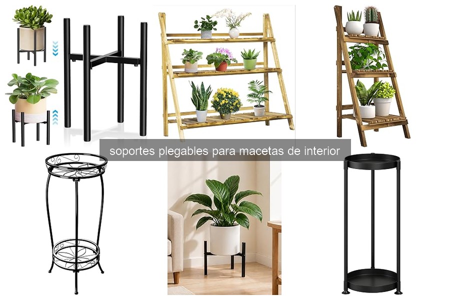 Cómo instalar un soporte plegable para macetas de interior