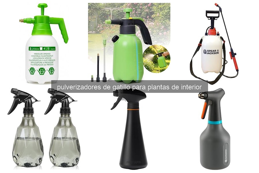 Cómo usar un pulverizador de gatillo para cuidar plantas