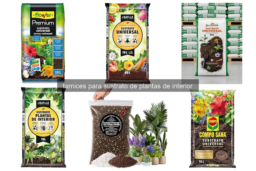 Cómo usar un tamiz para preparar sustrato en plantas de interior
