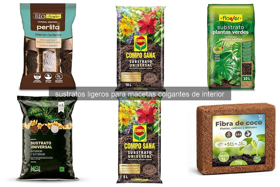 Cómo Usar y Mantener Sustratos Ligeros en Macetas Colgantes