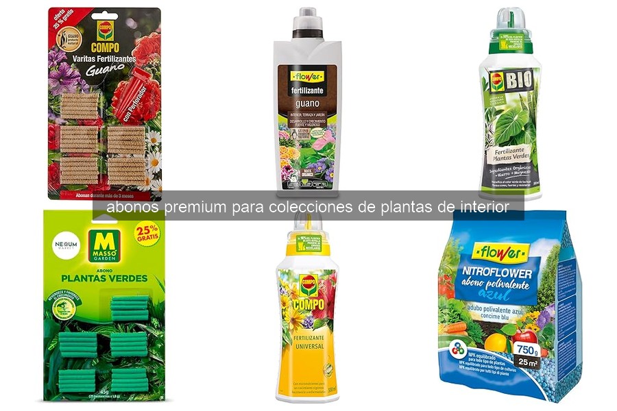 Cómo Utilizar Abonos Premium para Plantas de Interior