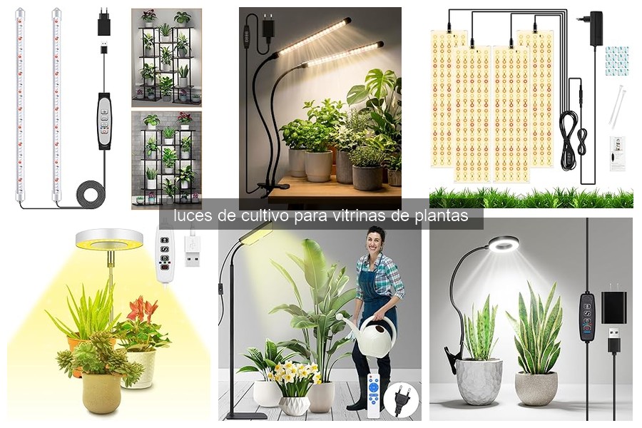 Comparativa de las Mejores Luces de Cultivo para Vitrinas