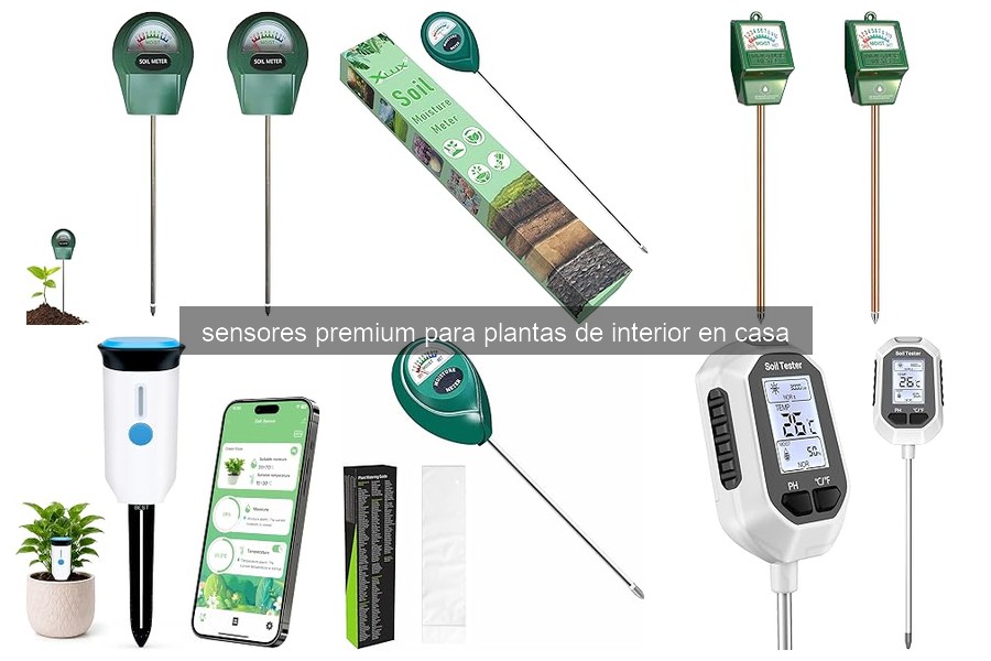 Comparativa de Sensores Premium para Plantas de Interior