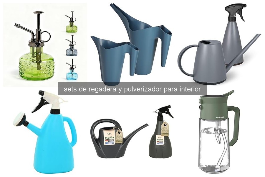 Comparativa de Sets de Regadera y Pulverizador para Interior
