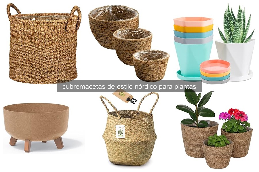 Diferencias entre cubremacetas nórdicos y otros estilos