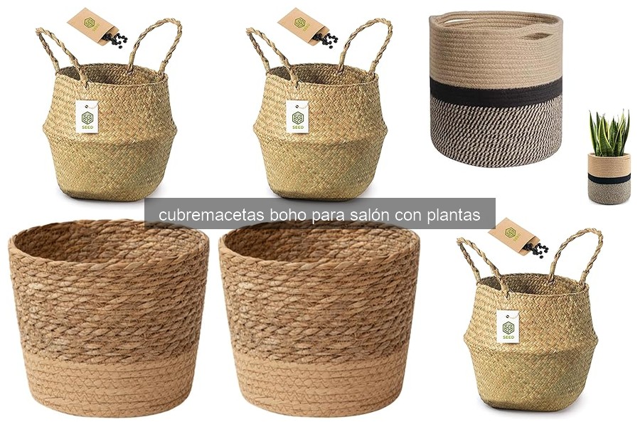 Errores comunes al usar cubremacetas boho con plantas