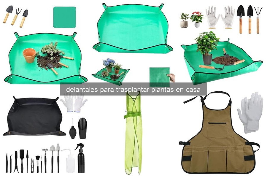 Errores comunes al usar delantales para trasplantar plantas