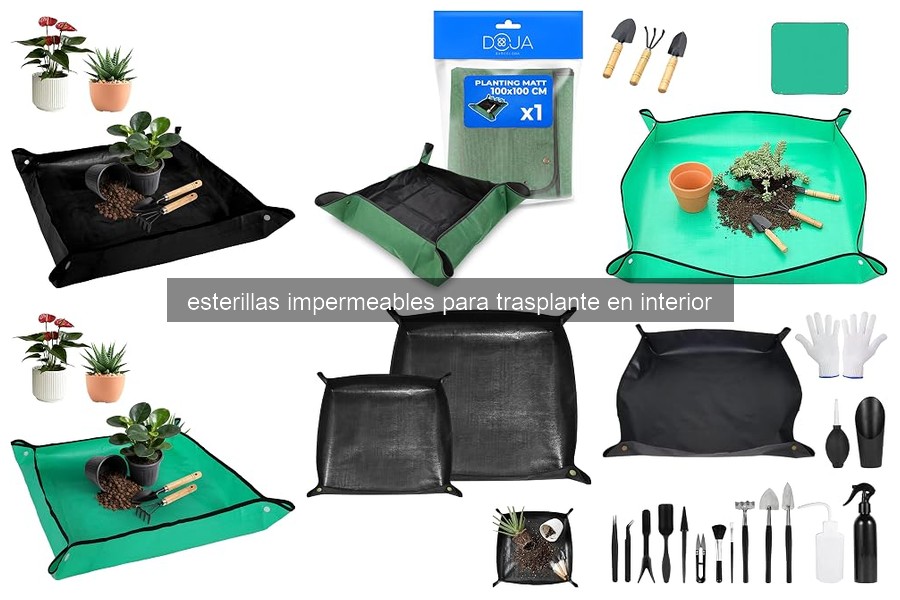 Errores comunes al usar esterillas impermeables para trasplante