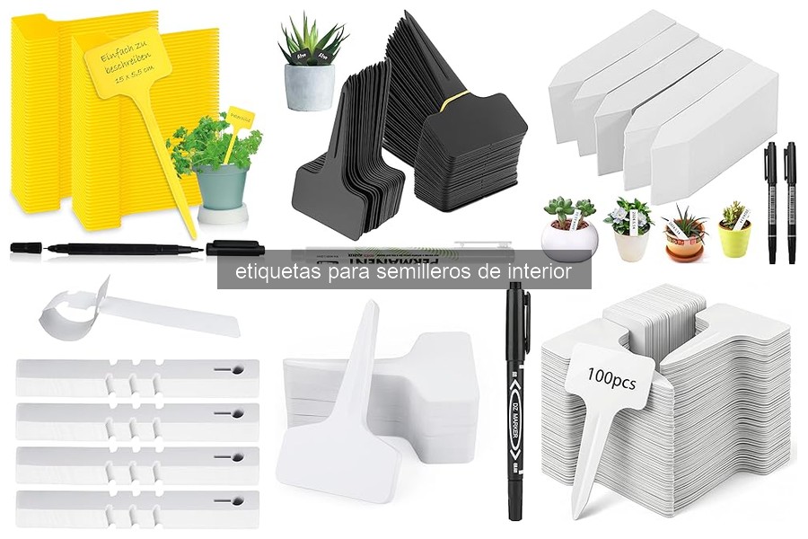 Errores comunes al usar etiquetas para semilleros de interior