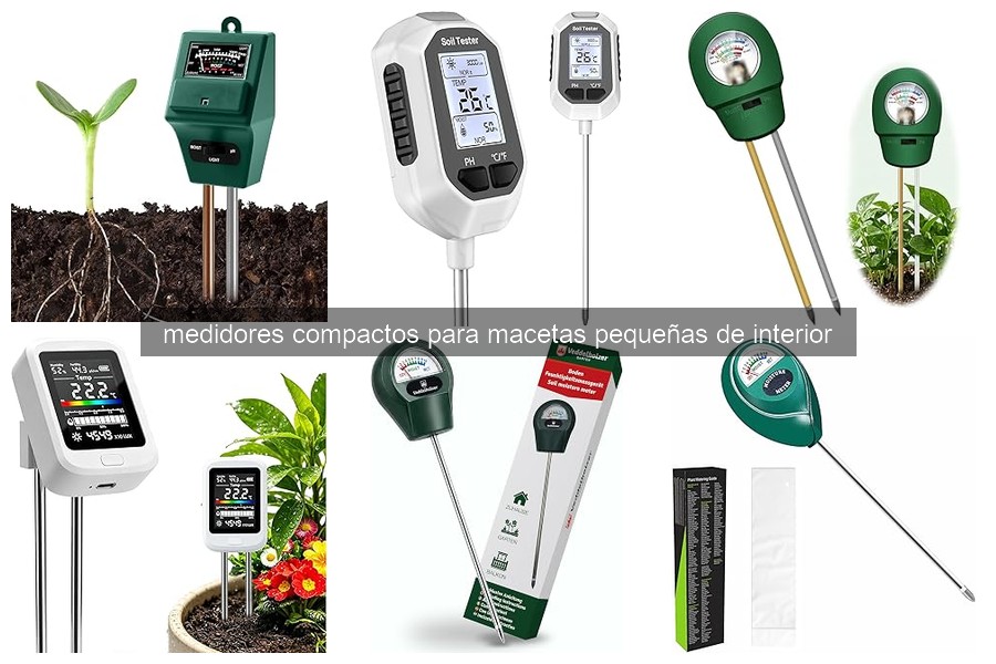 Errores comunes al usar medidores compactos para macetas