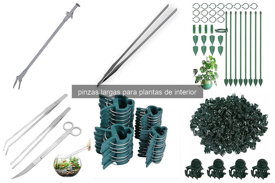 Errores comunes al usar pinzas largas para plantas