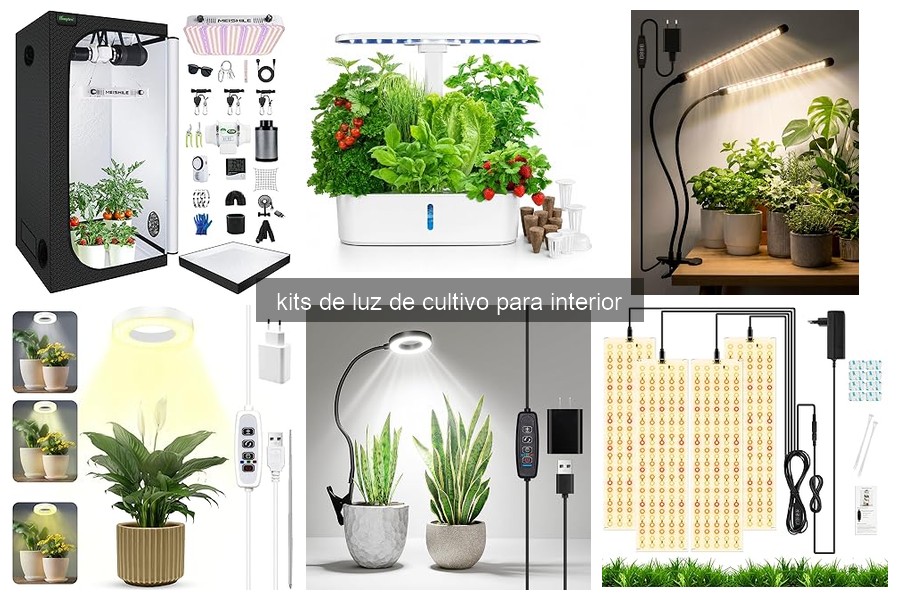 Errores comunes y soluciones en kits de luz de cultivo