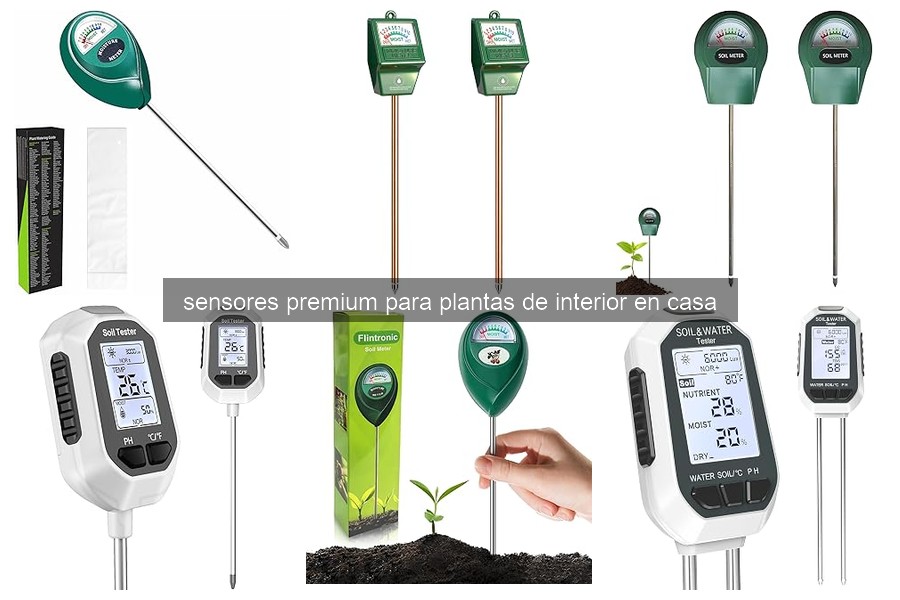 Guía de instalación y uso de sensores premium para plantas