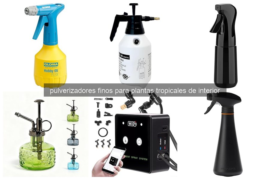 Guía para elegir el mejor pulverizador fino para plantas de interior