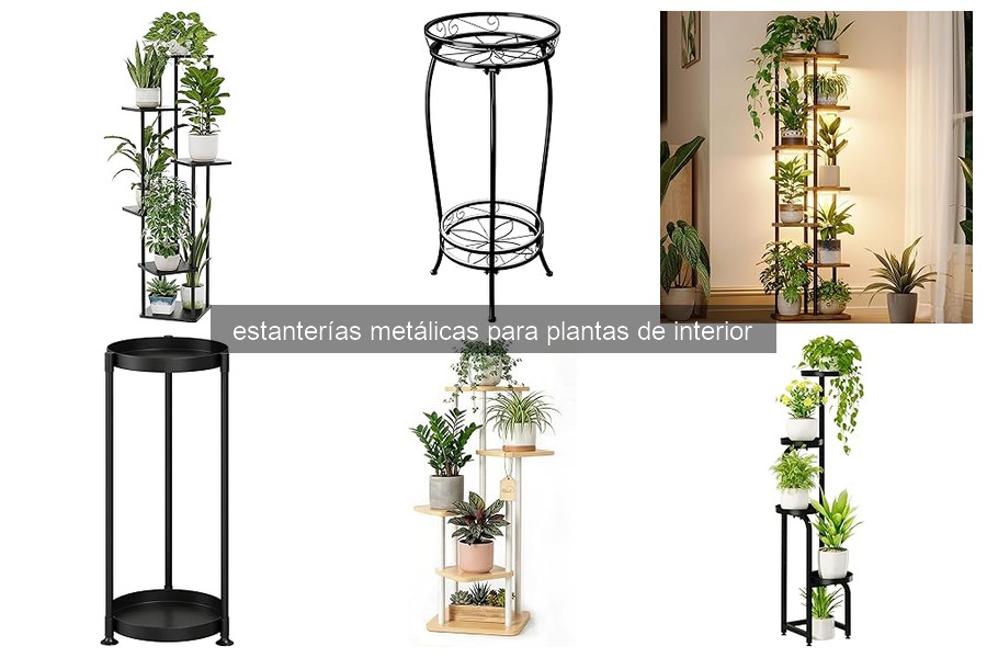 Guía para instalar estanterías metálicas para plantas en casa