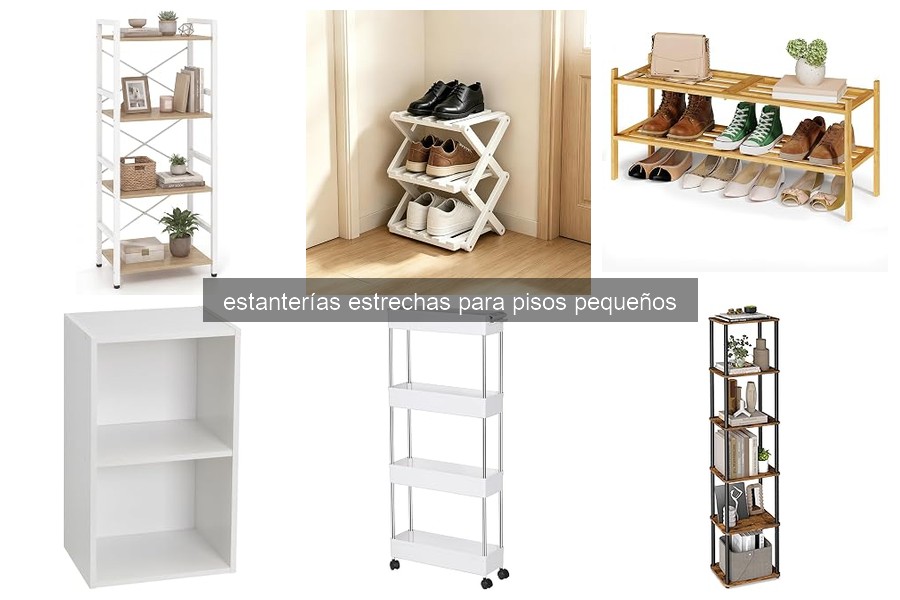 Ideas creativas para decorar con estanterías estrechas