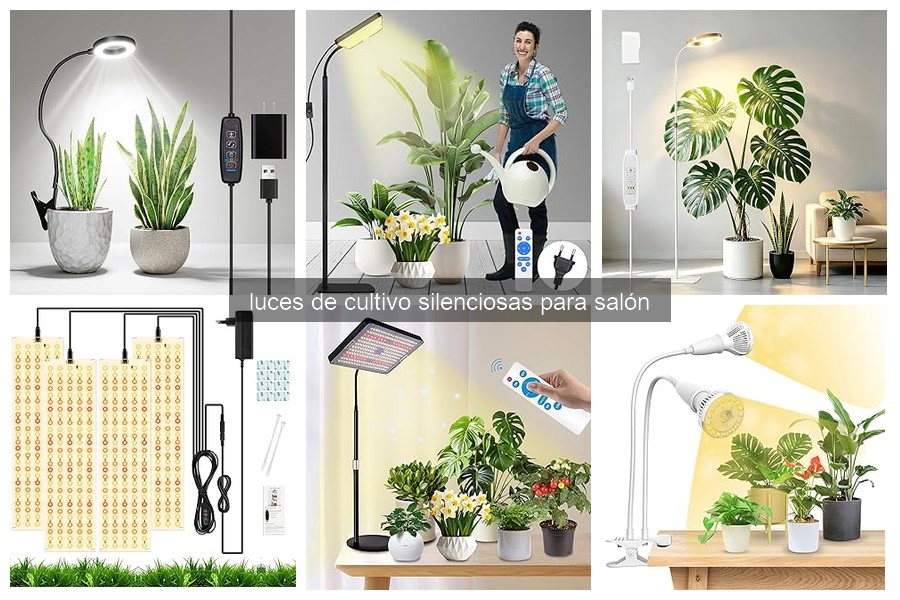 Luces de Cultivo Silenciosas: ¿Qué son y cómo funcionan?