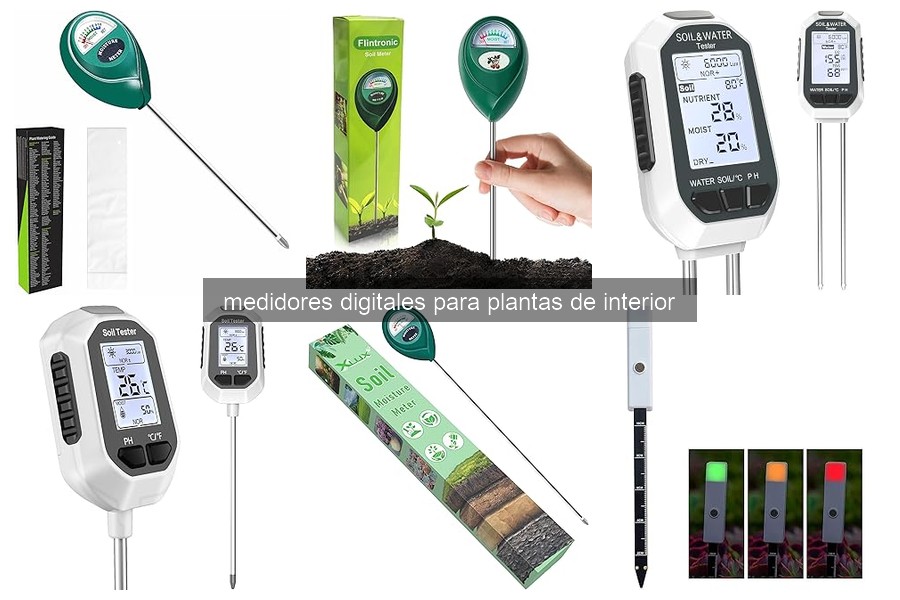 Medidores digitales para plantas de interior: ¿Qué son y cómo funcionan?