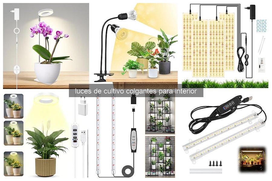 Mejores luces de cultivo colgantes para interior en 2026