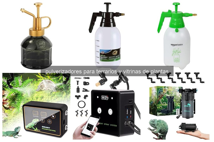 ** Mejores marcas de pulverizadores para terrarios en 2026