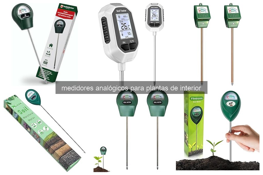 Mejores medidores analógicos para plantas de interior en 2026