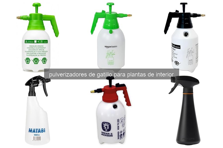 Mejores pulverizadores de gatillo para plantas de interior 2026