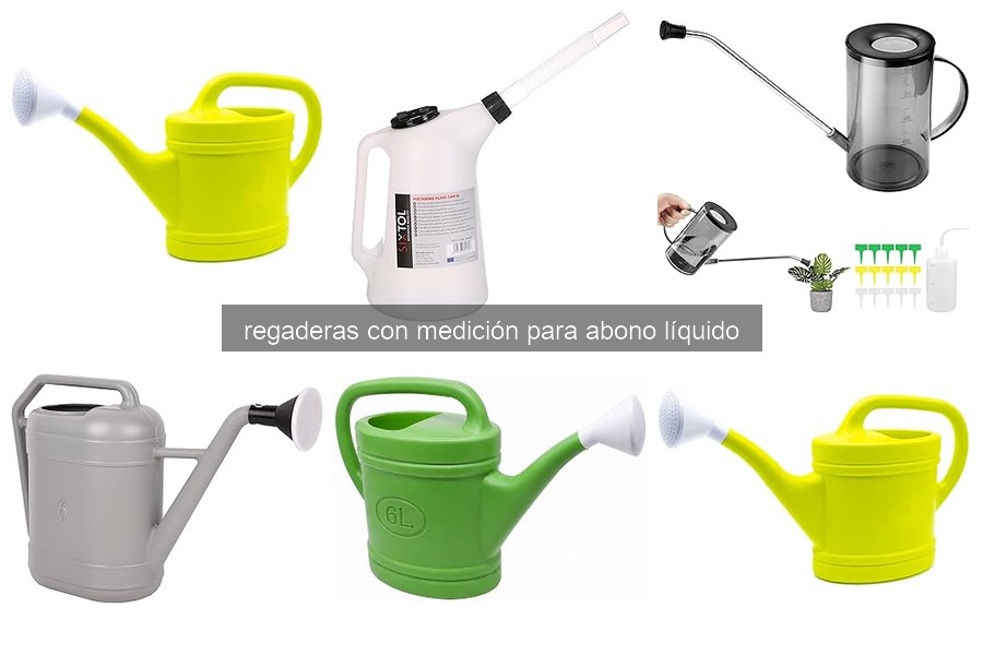 Mejores regaderas con medición para abono líquido en 2026