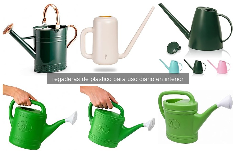 Mejores regaderas de plástico para plantas de interior en 2026