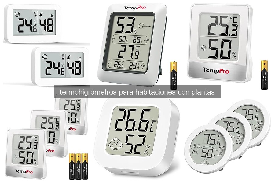 Mejores termohigrómetros para plantas de interior en 2026