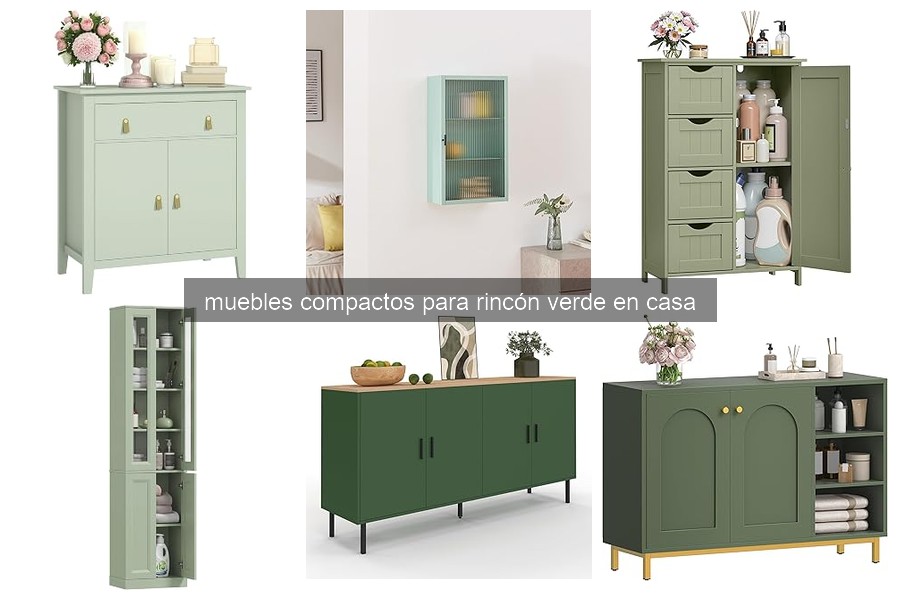Muebles compactos para rincón verde: definición y beneficios