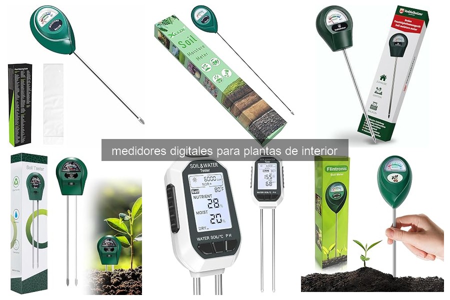 Problemas comunes al usar medidores digitales para plantas