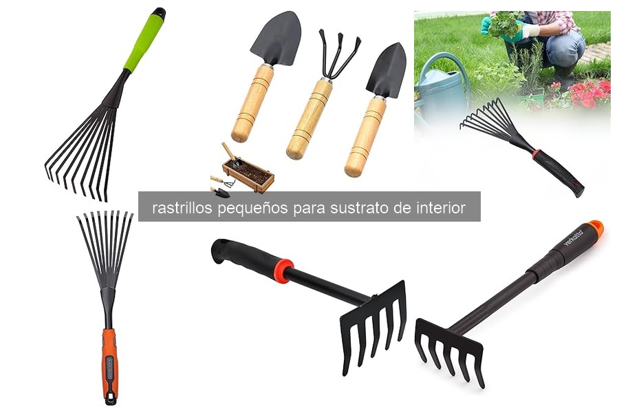 Problemas comunes al usar rastrillos pequeños para sustrato
