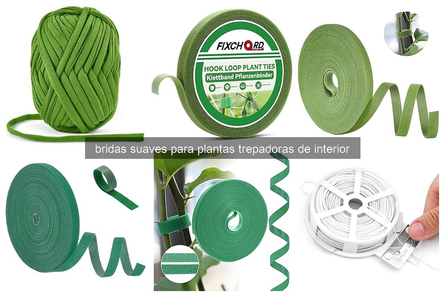 Problemas comunes con bridas suaves para plantas y soluciones