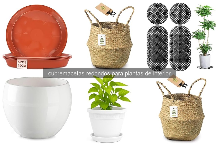 Problemas comunes con cubremacetas redondos y soluciones
