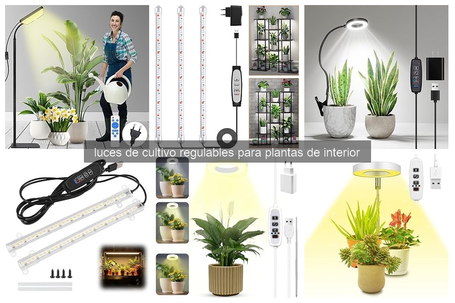 Problemas comunes con luces de cultivo regulables y soluciones
